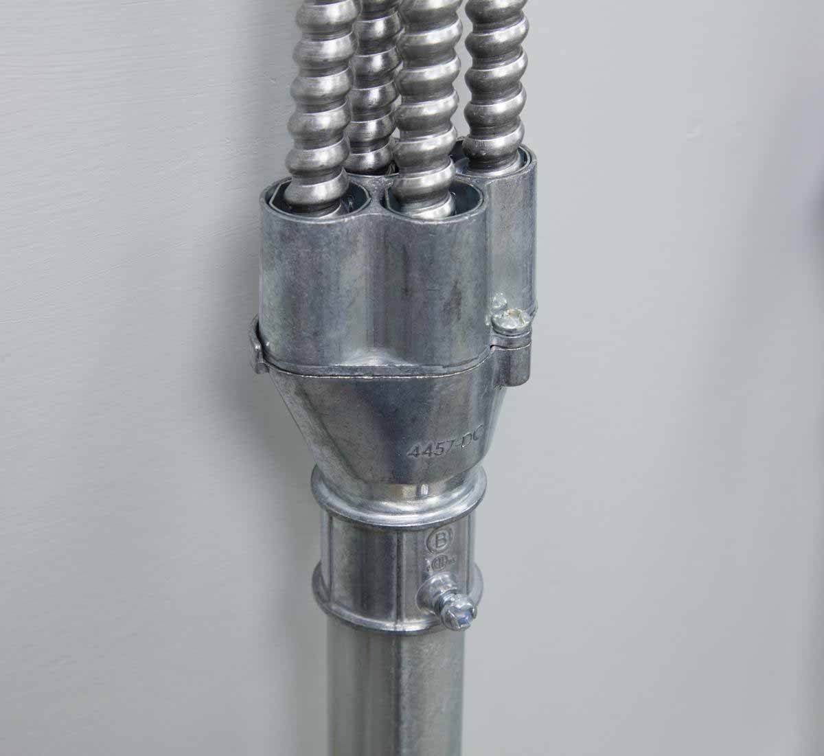 Bridgeport 4457-DC 1 IN X4 Trans Emt/Cable Cplg, Box of 5 - NSI